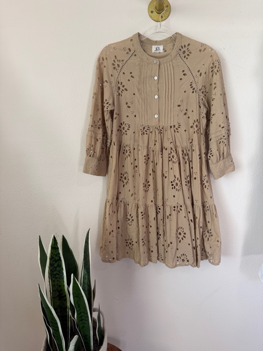 DRA Eyelet Unlined Dress